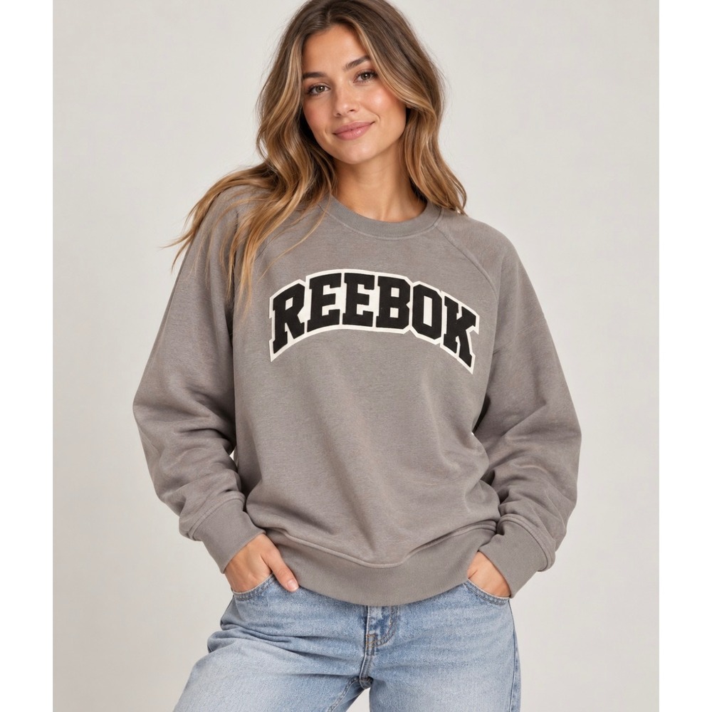 Reebok RBK League Crew Sweatshirt Driftwood brown XL